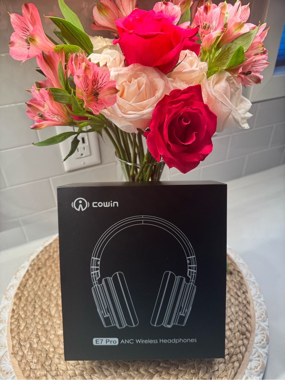 Cowin E7 Pro ANC Wireless Headphones - Black